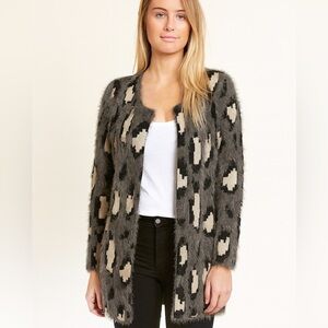 K. Jordan open front cardigan with pockets so soft !! office mob wife